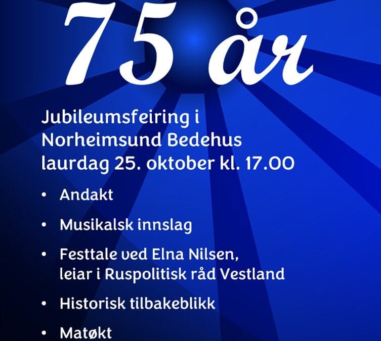 Jubileumsfest Kvite Band Norheimsund 75 år