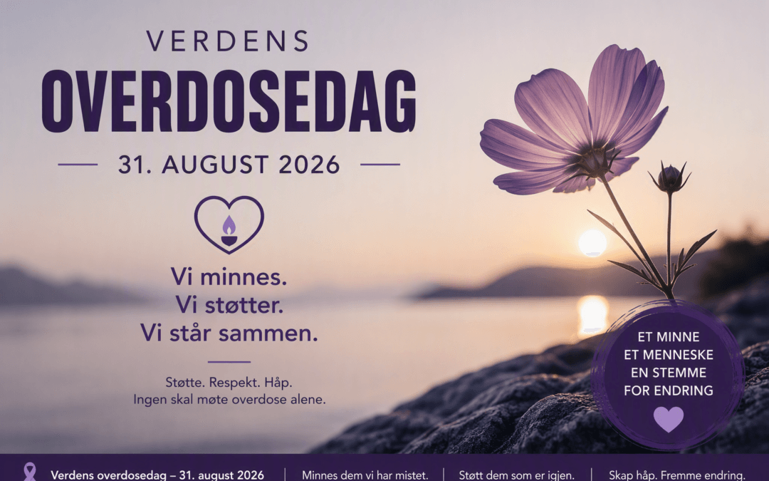 Verdens overdosedag markeres 31. august.